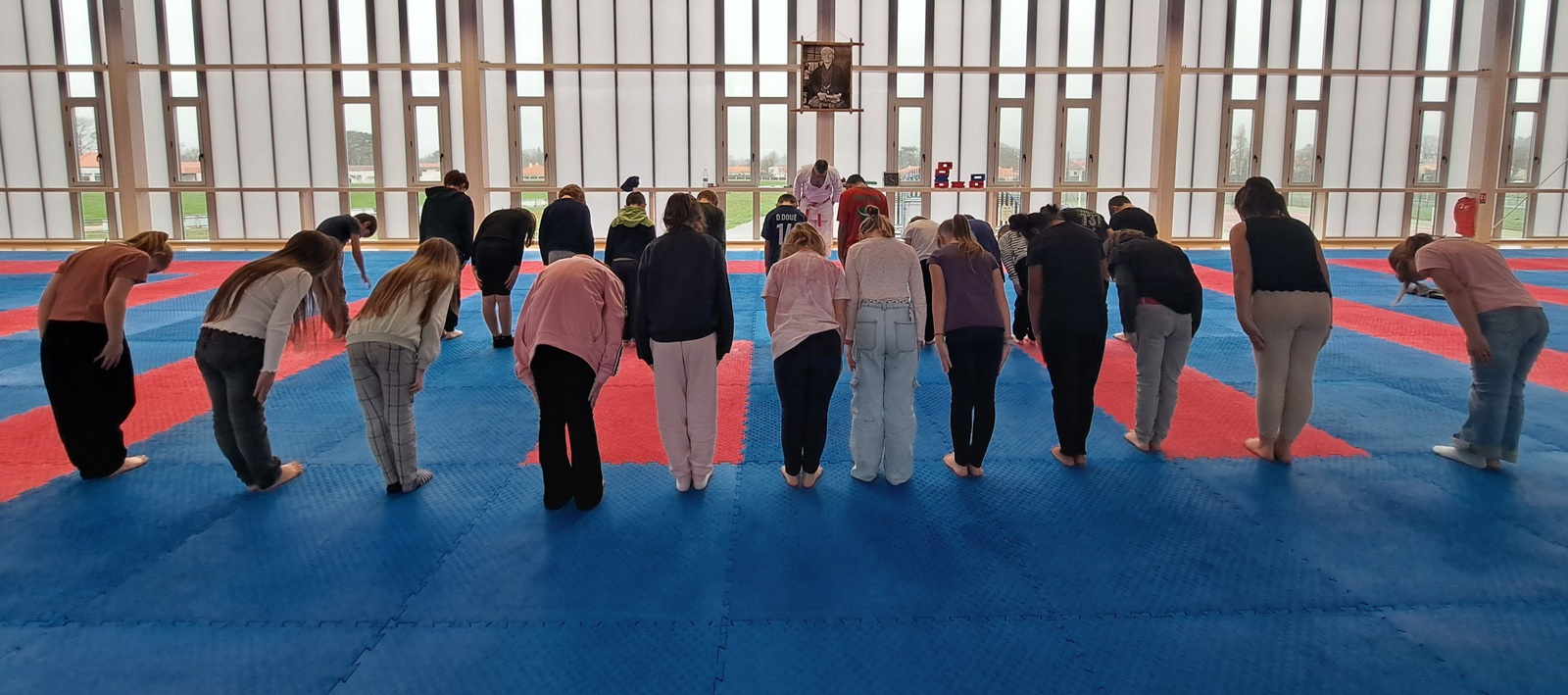 Séances de découverte du Karaté au sein de l'école Jacques BREL