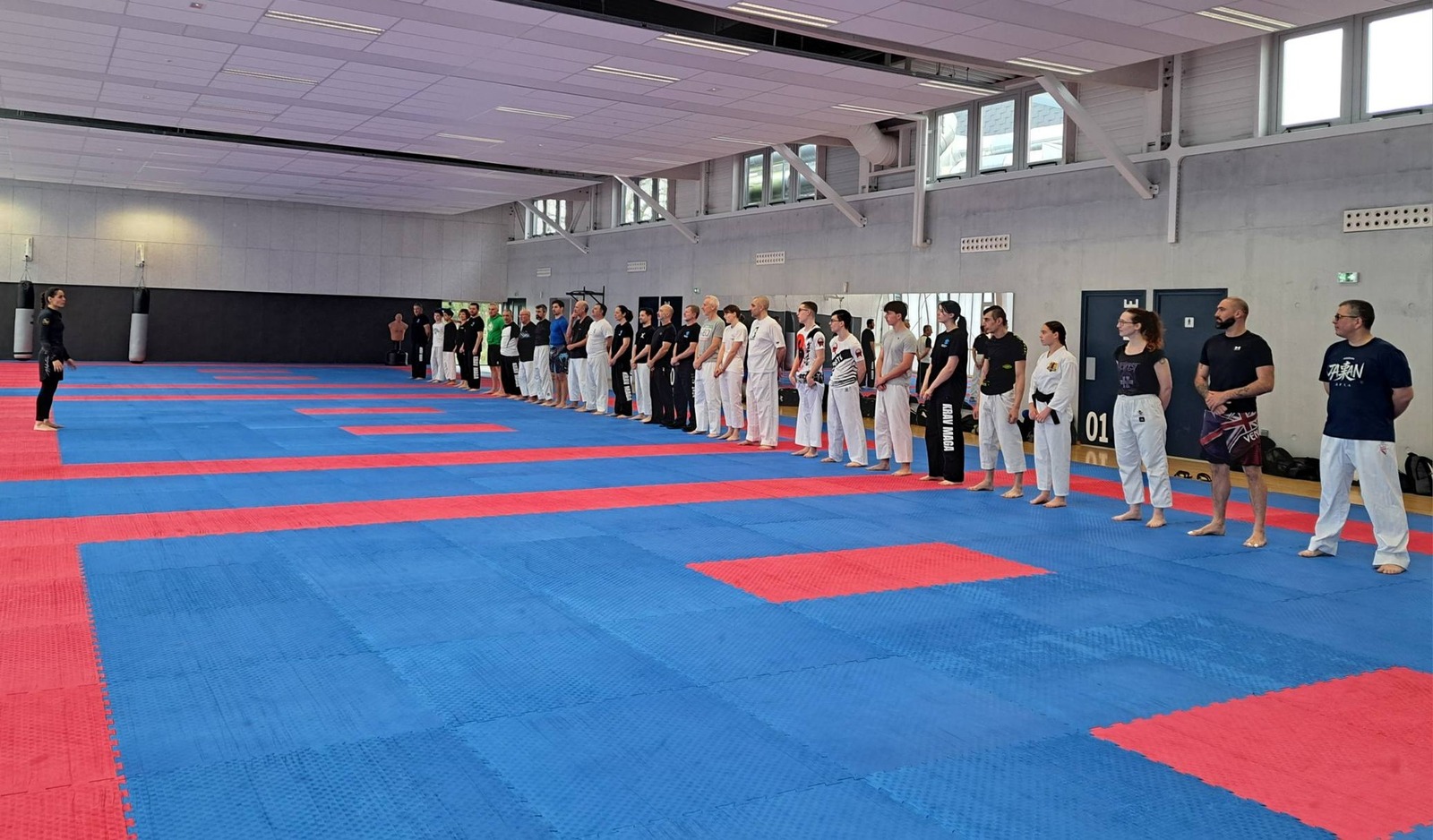 Stage "Défense au sol" avec Marlène BIZE, CN 4ème dan K-Mix