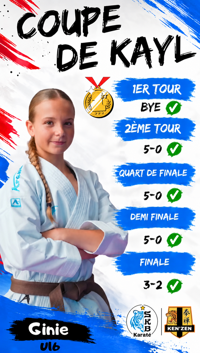 GINIE LEROUX : UNE PROGRESSION FULGURANTE !