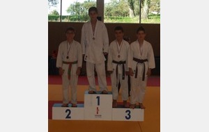 ROMAIN G, 2EME DE LA COUPE DE LIGUE KUMITE