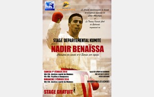 Kumité avec Nadir BENAISSA, champion du monde en équipe - 1er février