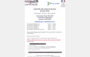 Championnat de ligue kata Poussins/Pupilles/Benjamins