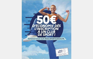 Le pass sport est prolongé