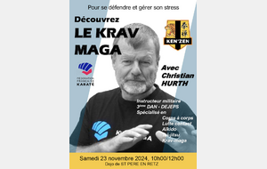 Krav Maga - samedi 23 novembre