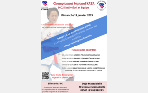 Championnat de ligue KATA MCJS - 19 janvier