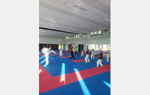 Cours kumité tous les jeudis à 18h30.