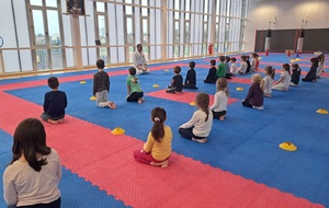 Séances de découverte du Karaté au sein de l'école Sainte Opportune