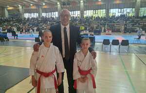 Ginie - 3ème du championnat de France kata (Cadette)