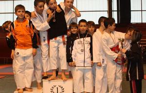 Championnat départemental kata (Equipes Benjamins/Minimes), 3ème - Mathéo/Yanis/Maxime