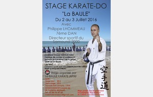 Stage kumité à LA BAULE