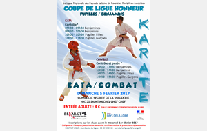 Coupe de Ligue honneur kata/kumité