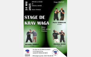 Stage départemental krav maga