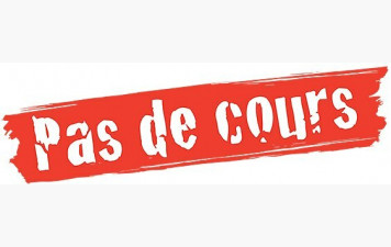 Cours du jeudi 14 mai annulé (ascension)