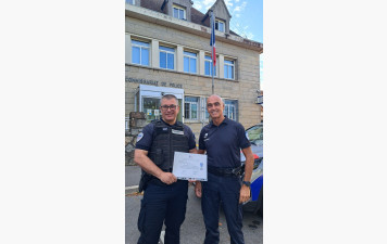 Une belle distinction pour Jean-Christophe