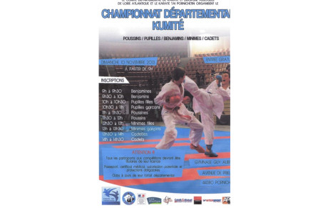 Championnat départemental kumité P/P/B/M/C