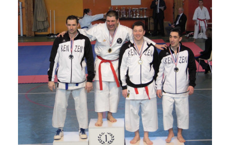 Résultat championnat départemental kata