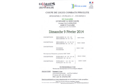 Championnat de ligue kumité PPB- 9 février
