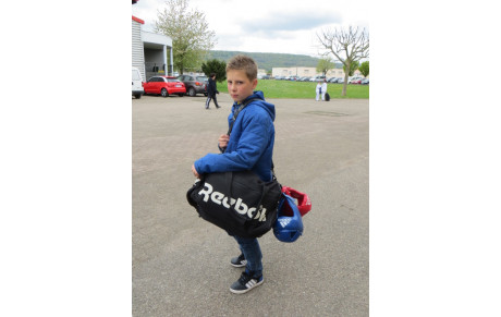 Pierre-Louis au championnat de France kumité