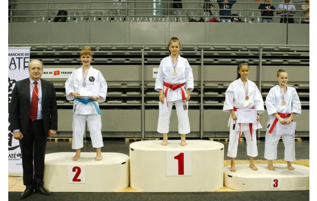 Résultat du championnat de France kata