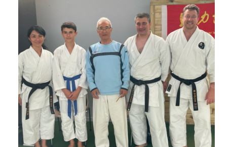 Ken'Zen présent au stage avec Sensei Hiroo MOCHIZUKI.