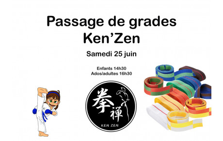 Passage de grades club