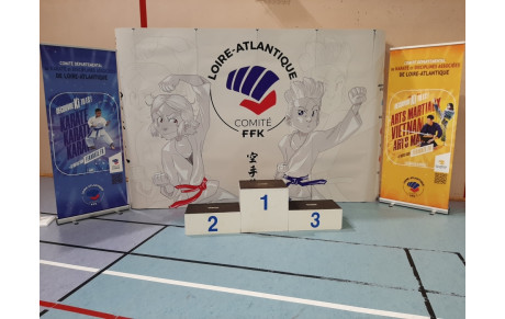 Résultats de la coupe et du championnat départemental kata