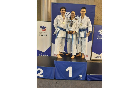 Ken'Zen vainqueur de la Coupe de France kata