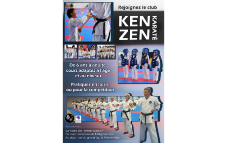 Nouvelle saison Ken'Zen (inscription/réinscription)