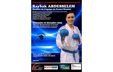 Stage kumité avec Raybak ABDESSELEM