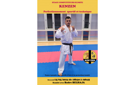 Cours kumité avec Badre