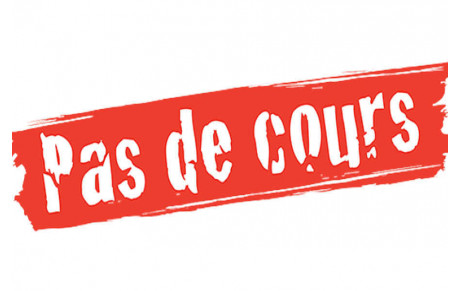 Cours du vendredi 19 avril annulé