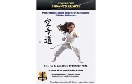 Stage enfants PPB Kumité