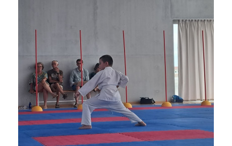 Passage de grades des baby karaté