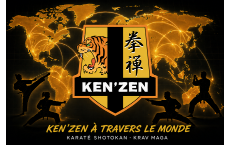 Ken'Zen à travers le monde.